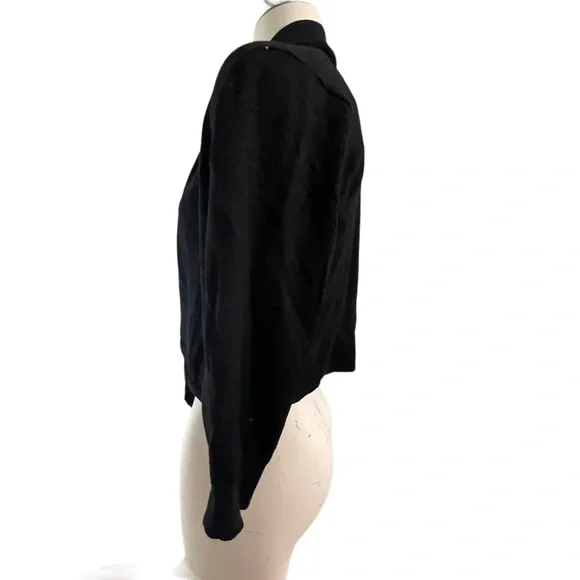 Retrology tie open front sweater size medium - Picture 2 of 16